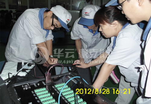 中国南车使用米6体育app官网下载应力测试仪