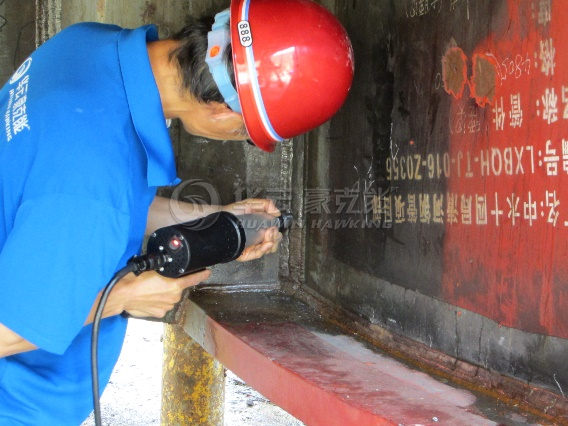豪克能在辽西北供水项目里承担焊接应力消除